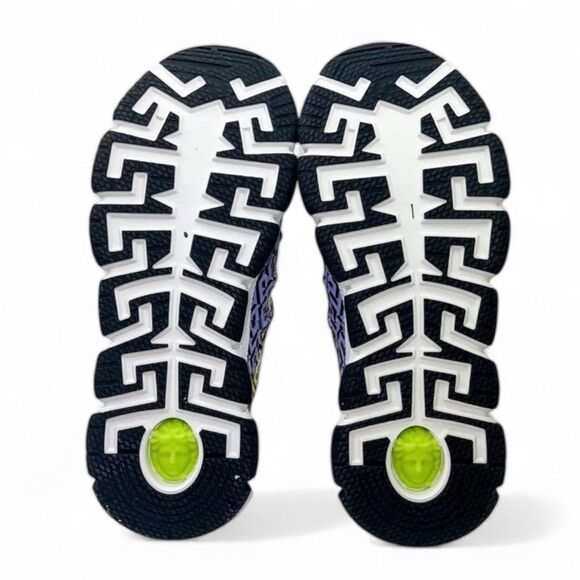 VERSACE Men's Trigreca White Platform Multicolor Monogram Sneakers Size … - Picture 13 of 14